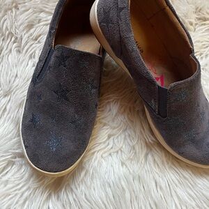 Comfortive Align Starry Slip-On Shoes - one blue and one black - 2 pair